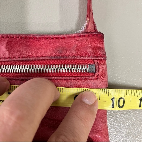 HOBO red leather crossbody bag small size‎ - Picture 10 of 11
